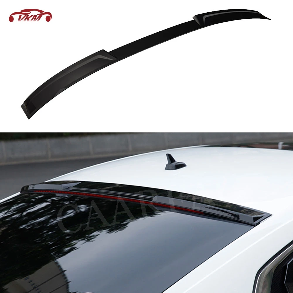 

New For CC 2019 Rear Roof Spoiler Window Aprons Winglet For Volkswagen VW Passat CC ABS Car Sticker