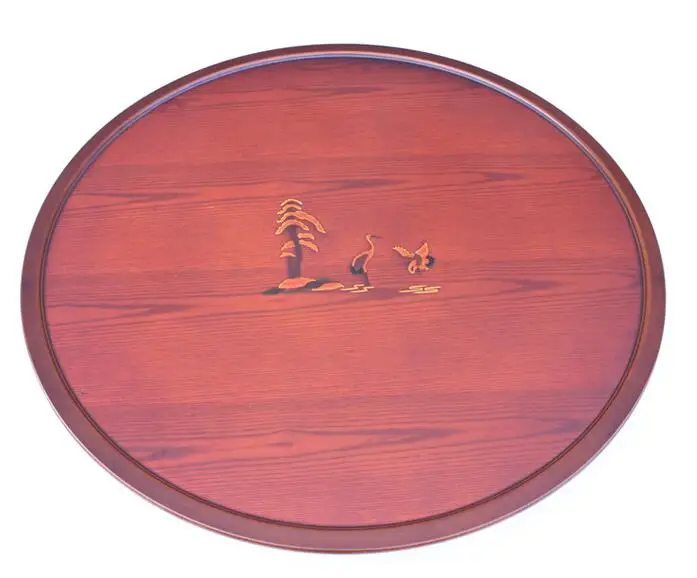 Multi Functional Folding Korean Table Round For Coffee Tea Dining Living Room Furniture Wooden Korean Tea Round Table Foldable