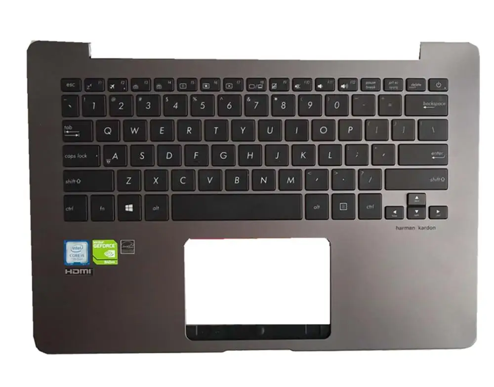 1 шт. 90% подлокотник для ноутбука с клавиатурой с подсветкой для Asus U4100UN U4100UQ7200 U4100UC