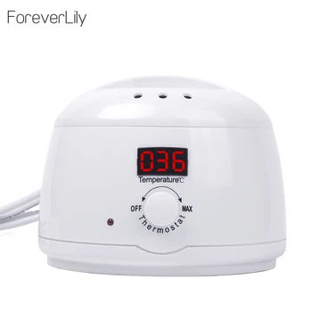 

Hair Removal Tool Wax Warmer Wax Heater Mini SPA Hand Epilator Feet Paraffin Wax with LCD Display Temperature Salon Beauty Tool