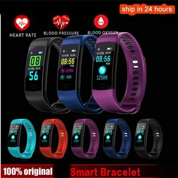 

K20 Color Screen Smart Wristband Sports Bracelet Heart Rate Blood Pressure Monitor Fitness Tracker for Cubot X15 X12 X17 X9 X6