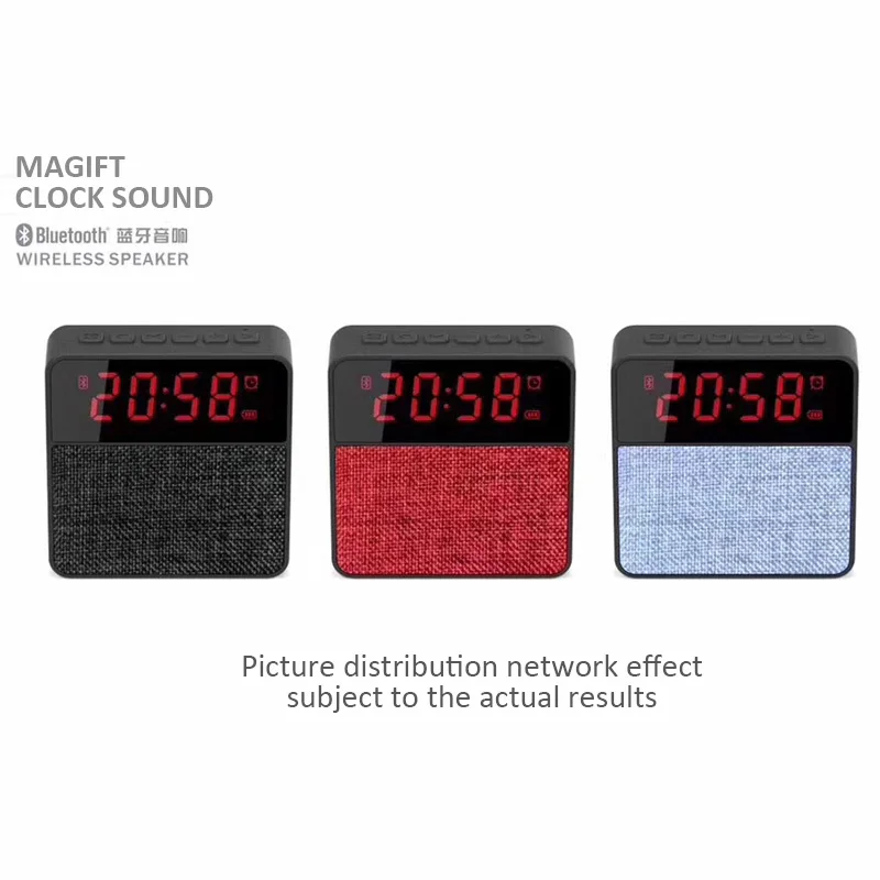 Magift часы динамик Bluetooth Беспроводная колонка мм 3 5 аудио кабель TF карта Udisk fm радио
