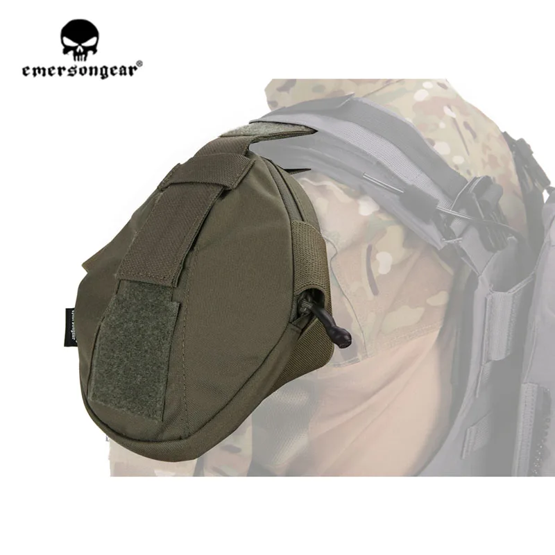 Protetor de Ombro Armadura para Avs Emersongear Tático Ombro Almofada Armadura Bolsa Cpc Colete Acessórios 2pcs Exército Engrenagem Militar 14 High Quality Esporte e Lazer