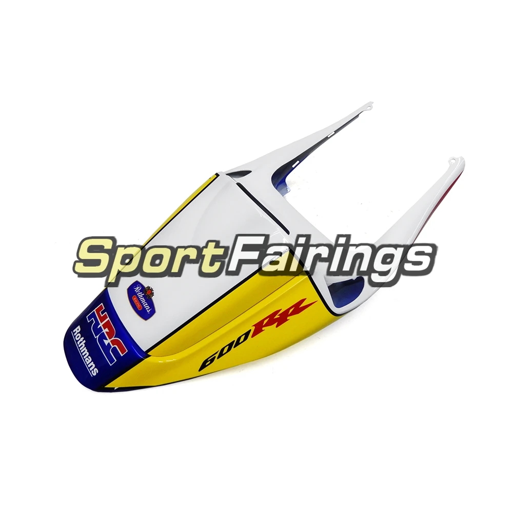 Высокое качество каркаса кузова для Honda CBR600RR F5 2005 2006 05 06 ABS Пластик Инжекционный обтекатель мотоцикла обтекатель белого и синего цвета желтый