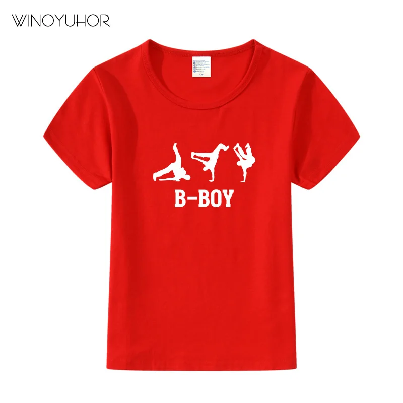 Футболки B boy для детей летняя футболка с коротким рукавом маленьких мальчиков