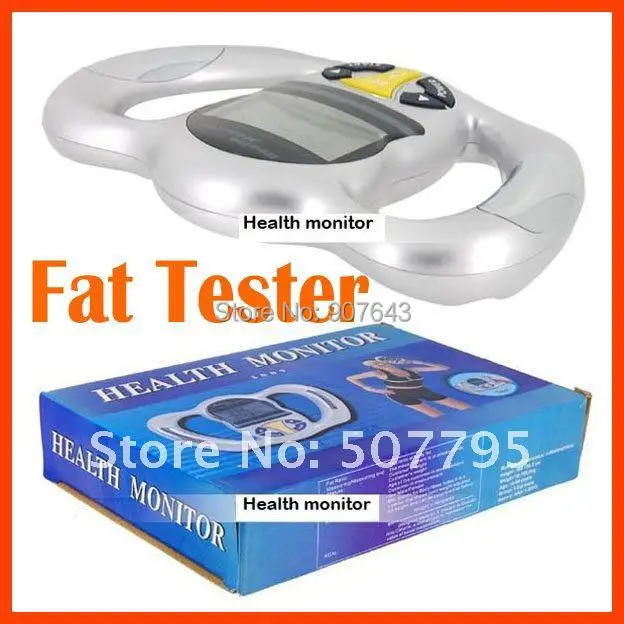 Цифровой ручной контроль жировой массы анализатор жира измеритель здоровья забота о здоровье весы жира тестер BMI массовый индекс калорий ручной измеритель