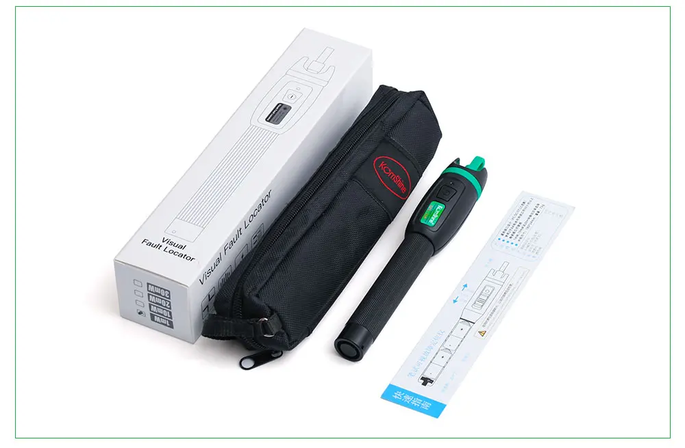 Fiber_optic_pen_type_visual_fault_locator_Komshine_KFL-11P_Same_as_JDSU_VFL_12