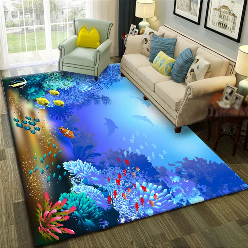 Новые творческие 3D печатных Садовый цветок Коврик для прихожей and Carpets