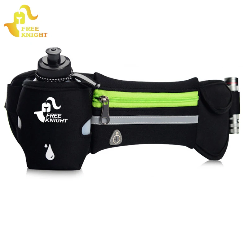 

Free Knight Waterproof Running Hydration Belt,Reflective Sport Running Water Hip Phone Bag,Racing Gym Waist Pack With 1 Bottle