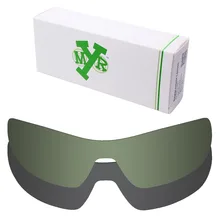 2 шт Mryok поляризованные Сменные линзы для солнцезащитных очков Оукли маскирующий черный и серый зеленый