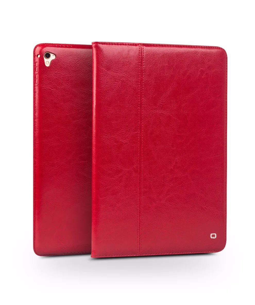 Для iPad Pro 9,7 из натуральной кожи чехол ультра-тонкий кошелек Стенд Случаи Обложка Shell для Apple iPad Pro 9,7 inch защитный Стенд