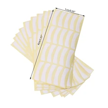 Наклейки 100 пар под глазами ресниц Наклейки колодки Бумага Нашивки Макияж Инструменты