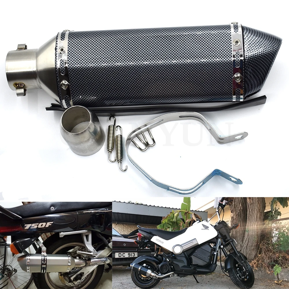 

Universal exhaust pipe motorcycle muffler motorcycle titanium modified exhaust pipe For Honda CBR250R CBR300R CBR500R CBR 250R