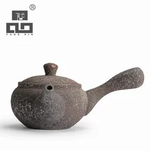 TANGPIN japanese rust glaze ceramic teapot kettle tea pot set coffee tea drinkware japanese tea set