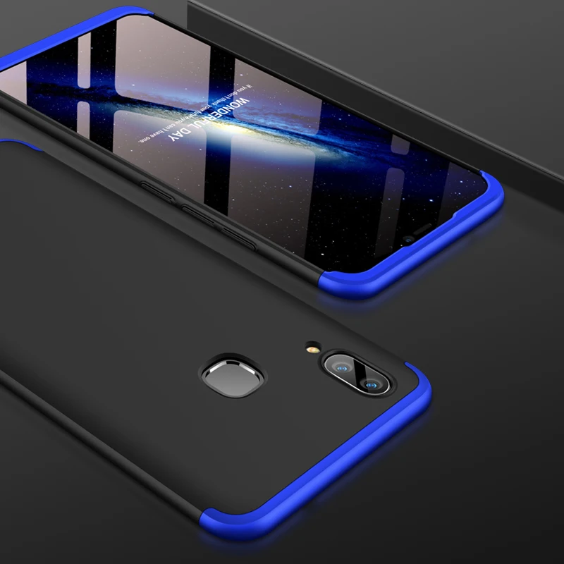 

GKK for Vivo V9/Y85 Phone Case Hard PC Matte 360 Full Protection 3 In 1 Design Comfortable Texture Vivov9 y85 case Funda Coque