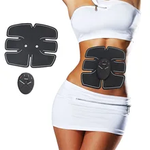 Wireless Muscle Stimulator EMS Stimulation Body Slimming Beauty Machine Abdominal Muscle Exerciser Training Device Body Massager wireless abdominal muscle stimulator ems stimulation body slimming weight loss muscle exerciser for abdomen arm training
