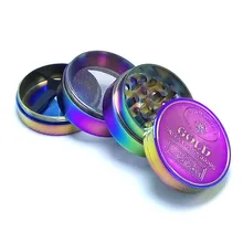 Violet Grinder Hot Sale Shredder Mini Herb Herbal Grinder Tobacco Smoke Smoking Pipe Accessories Metal Crusher Hand Muller