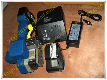 Online Electric Plastic Strapping Tool, PET&PP Friction Welding Battery Powered Strapping Machine