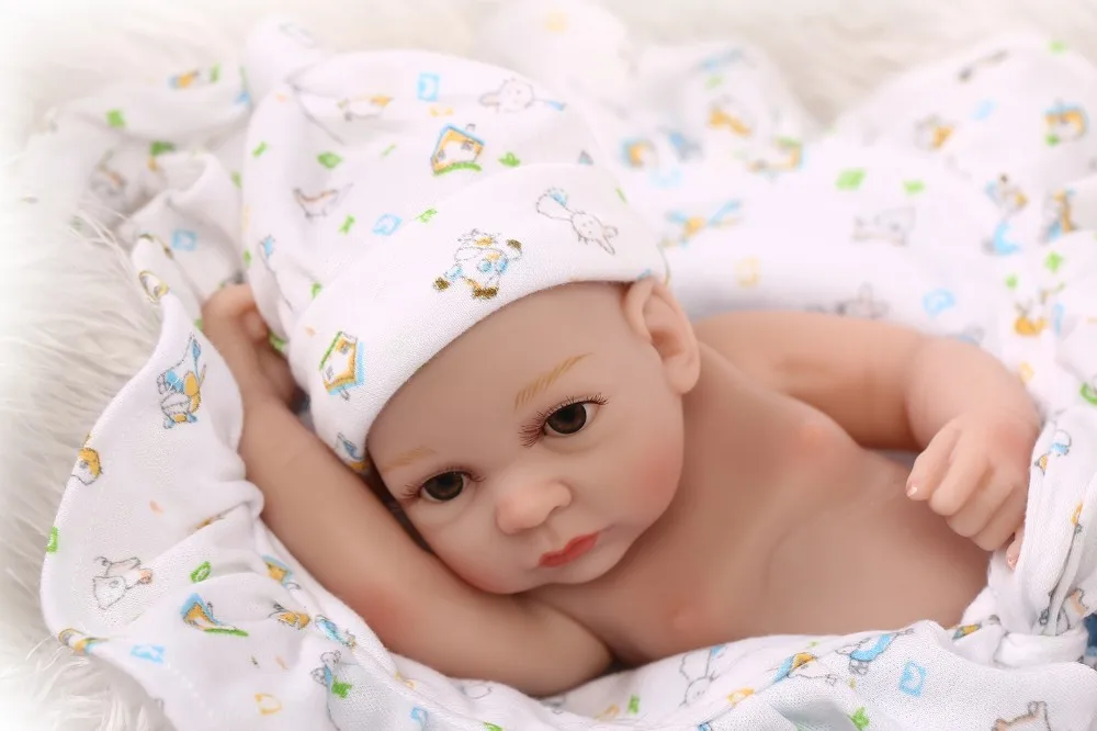 Реалистичный мягкий анатомически правильный 1" reborn baby boy Кукла и девочка кукла