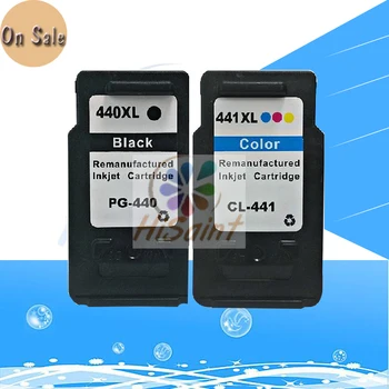 

hisaint For Canon PG 440 CL 441 PG-440 CL-441 Ink Cartridge PG440 CL441 PIXMA MG2180 MG3180 MG4180 MG4280 MX378 inkjet printer