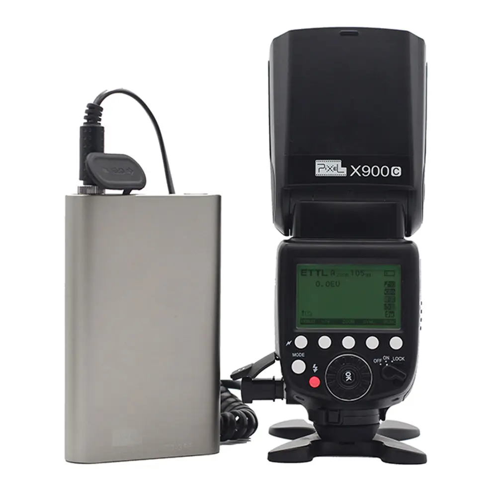 For Sony A7 A7II Camera Flash Yongnuo Pixel or other equipment USB port TD-386 High Quality Flash External Power Battery Pack