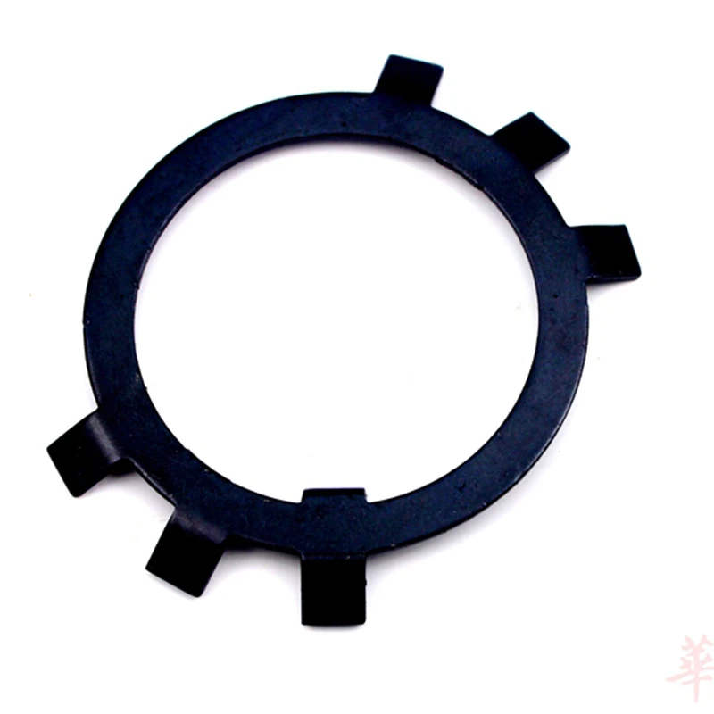 

M64-200 DIN70952 GB/T858 Tab Washers For Slotted Round Nuts Six-jaw Retraction Ring Stop Washer Lock Gasket Spacer Lock