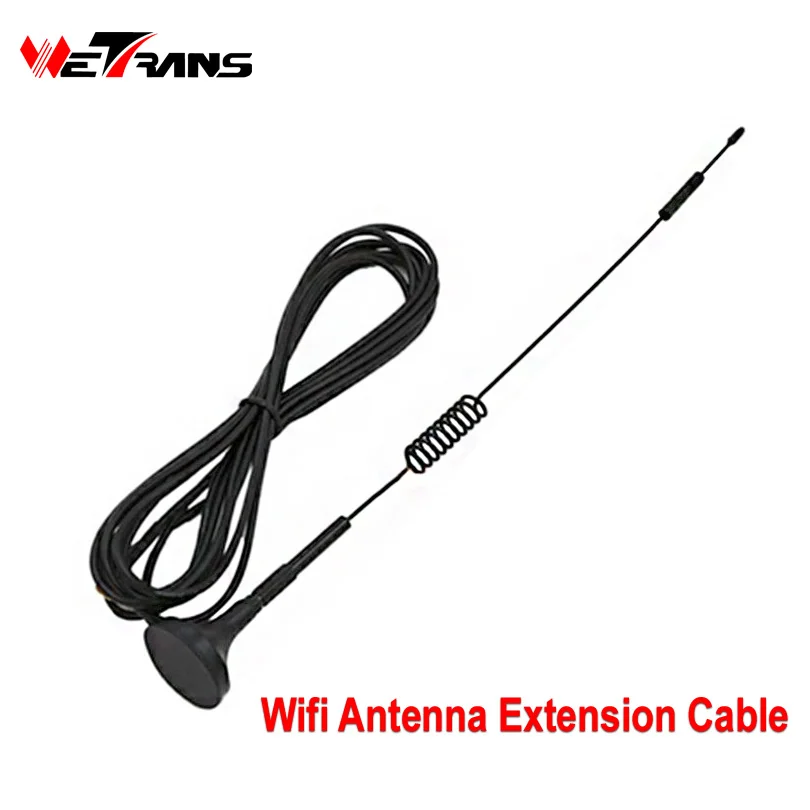 Male Female Wifi Antenna Extension Cable 3 Meters to Work with Wetrans