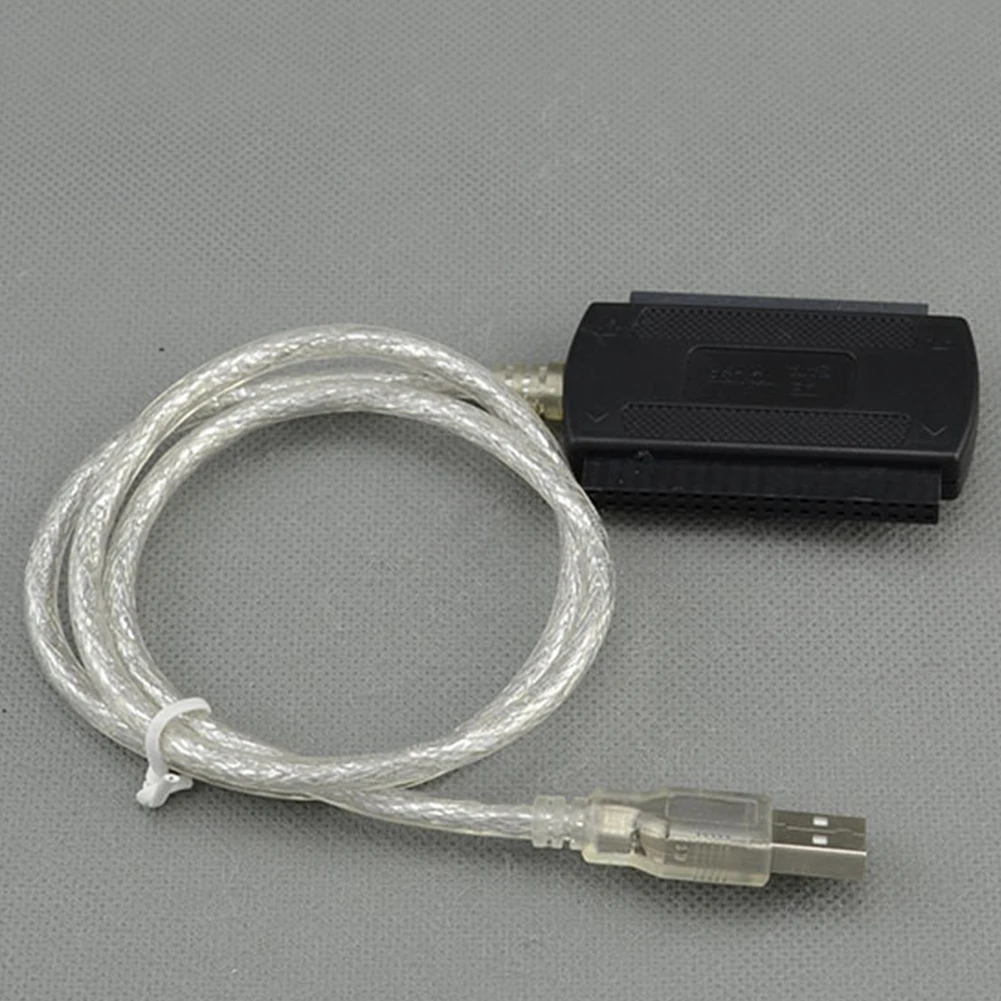 

60CM Useful USB 2.0 to IDE SATA 2.5 3.5 Hard High Quality Drive Converter Adapter Cable