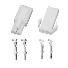 10 комплектов EL-2P маленький tamiya электронный разъем 4,5 мм расстояние, EL-4.5 2P Многополюсные разъемы Вилка+ клеммы