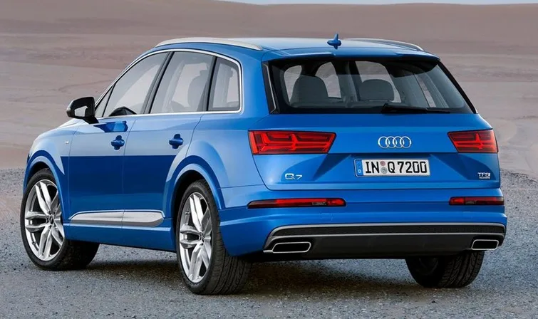  Auto Roof Racks Luggage Rack For Audi Q7 2016.2017 High Quality Aluminum Paste Installation Car Acc