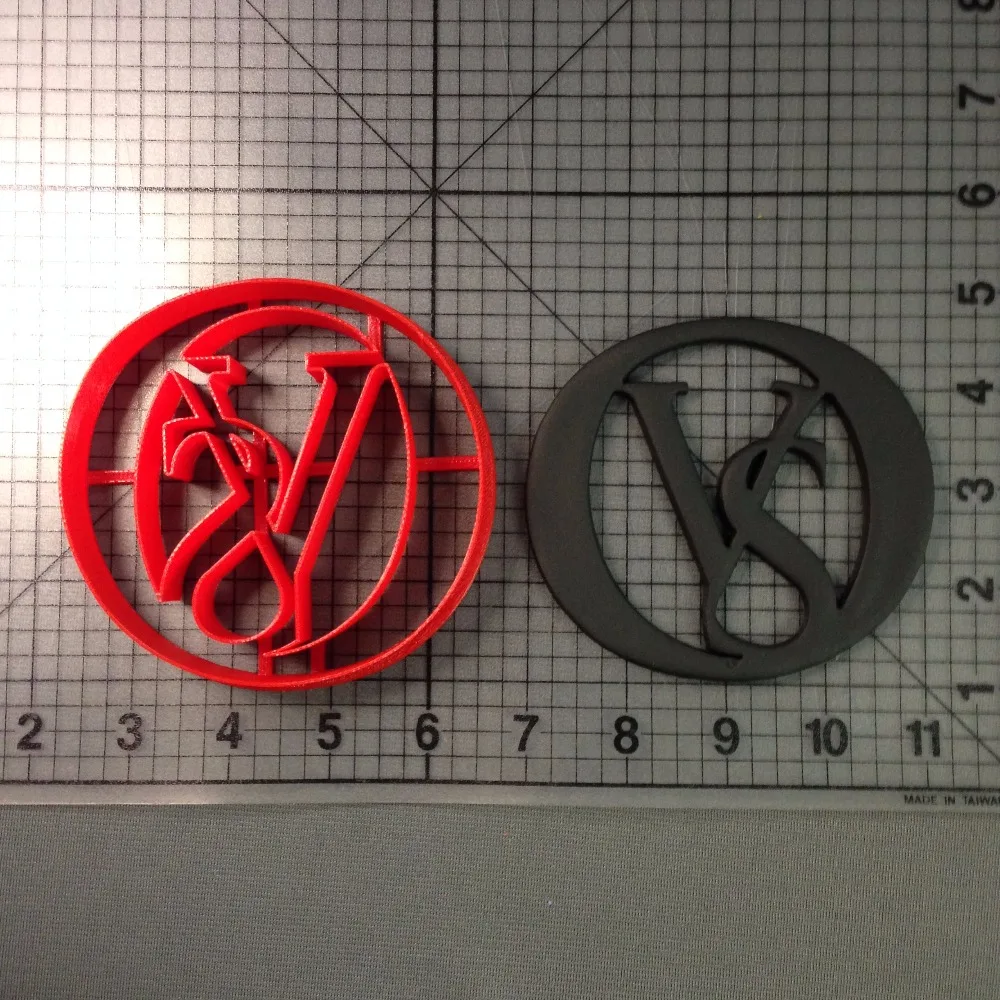 

Victorian Secret Cookie Cutter Set Custom Made 3D Printed High Fashion Fondant Cake Decorating Tool Fondant Cupcake Mould Cutter
