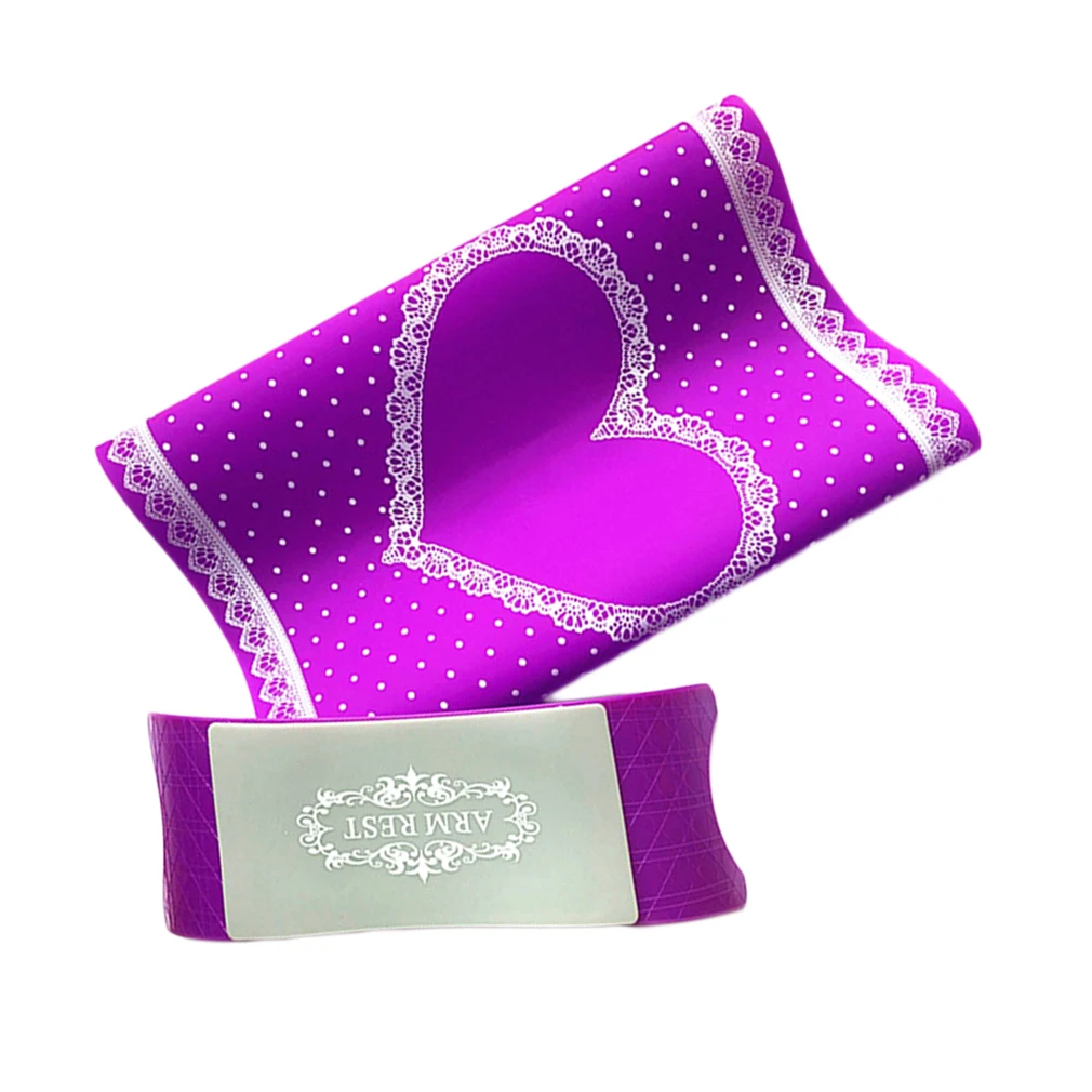 

1Set New Nail Art Equipment Advanced Silicone Table Mat Professional Pad Folding Washable Manicure Nail Tools Beauty Hand Pillow