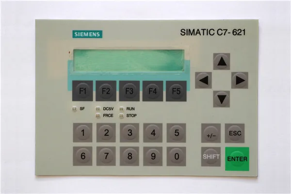 6ES7621-6BD01-0AE3 ДЛЯ SIMATIC C7-621 панель клавиатуры 6ES7 621-6BD01-0AE3 simatic клавиатура HMI в наличии |