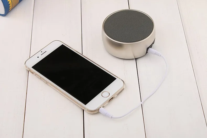 BS01 Mini Bluetooth4.0 Speaker Portable Bass Stereo Speaker with Microphone SD TF Card Speakers