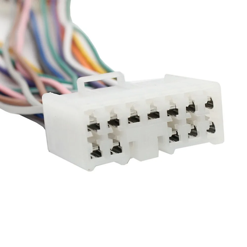 Car CD MP3 Player car mp3 player Splitter/Y cable Retention Y Harness Cable Fit for Toyota (5 + 7) connector QX995 Moonet (5 + 7)