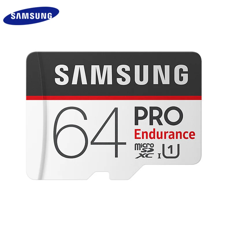 

SAMSUNG Micro SD Card 64GB 128GB SDXC MicroSD Memory Card 32GB SDHC PRO Endurance Driving Recorder Card UHS-I U1 100MB/s TF Card