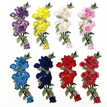 Шейный патч аппликация «сделай сам» водный растворимая вышивка костюм украшение объемные цветные Переводные изображения аппликация аксессуары