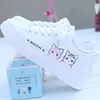 Women Pu leather Lace up White Casual Shoes Women's Shoes Shoes