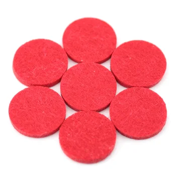 

30pcs Red Colors 22.3mm Round Essential Oils Diffuser Locket Pads Perfume Aroma Locket Replacement Pads