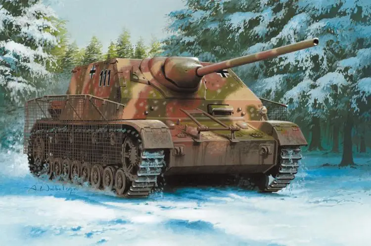 HOBBYBOSS 80133 - 1/35 немецкий PANZER IV / 70 (A) SDKFZ 162/1 | Игрушки и хобби