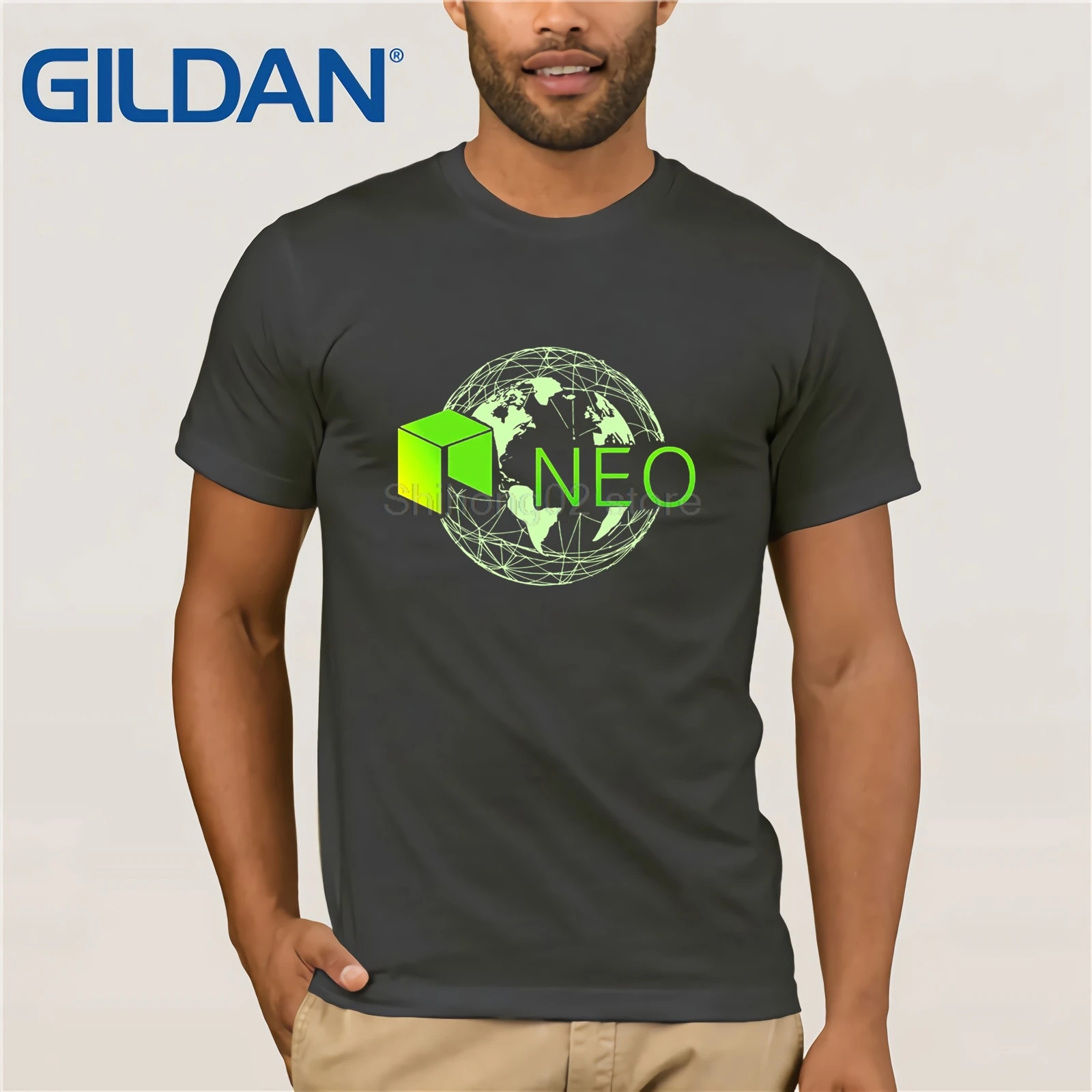 GILDAN Neo Crypto Cryptocurrency Shirt summer T-shirt T-shirt GILDAN Neo Crypto Cryptocurrency Shirt summer T-shirt T-shirt