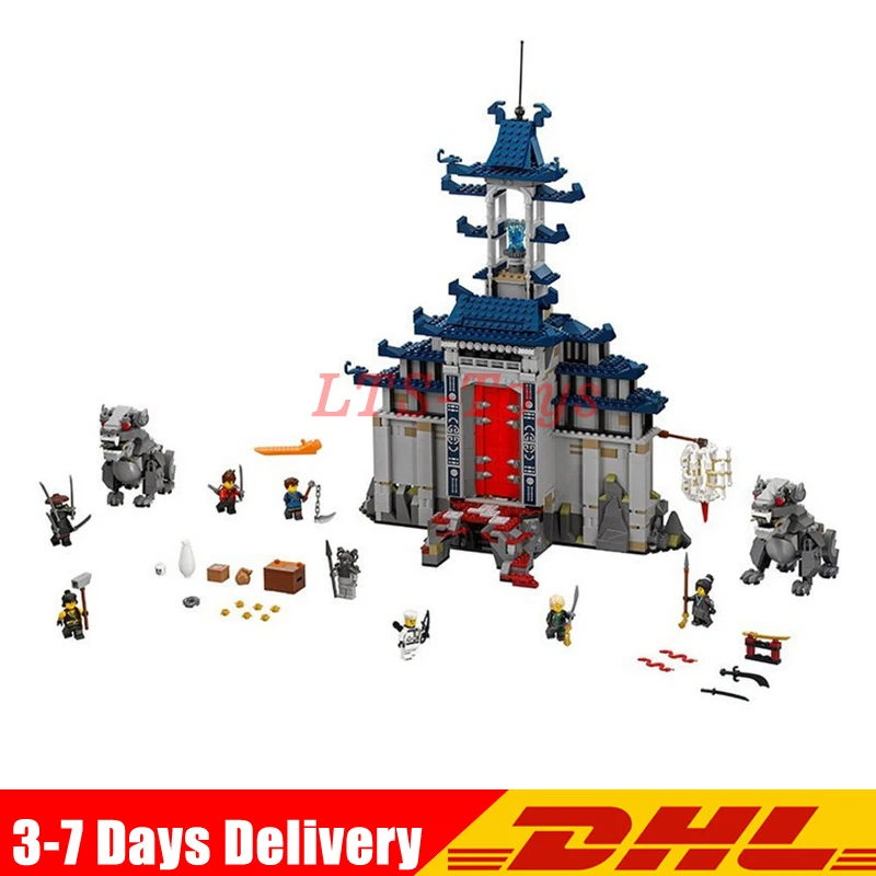 

Lepin 06058 1501pcs Movie Temple of The Ultimate Weapon Building Blocks Bricks DIY Baby Toys Compatible LegoINGLY 70617