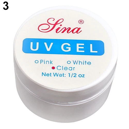 3 colori Chiaro Bianco Rosa Unghie artistiche Primer, base trucco di Base UV Gel prodotti per superficie e smalti Del Costruttore Consigli Decor Nuovo