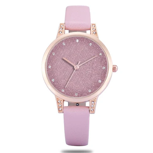 

Watches Women Luxury Brand Leather Strap High Quality Gold Bracelet Quartz Watch For Women
