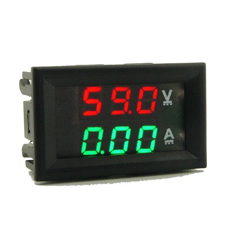 

0-100V 50A DC Digita Double displayVolt-ammeter Accuracy class 0.1% Reverse connection protection Equipped Shunt