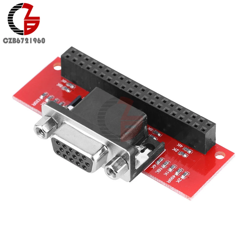 

EP-0073 VGA666 Gert-VGA Adapter Board Module GPIO To VGA for Raspberry Pi 3B / 2B / B+