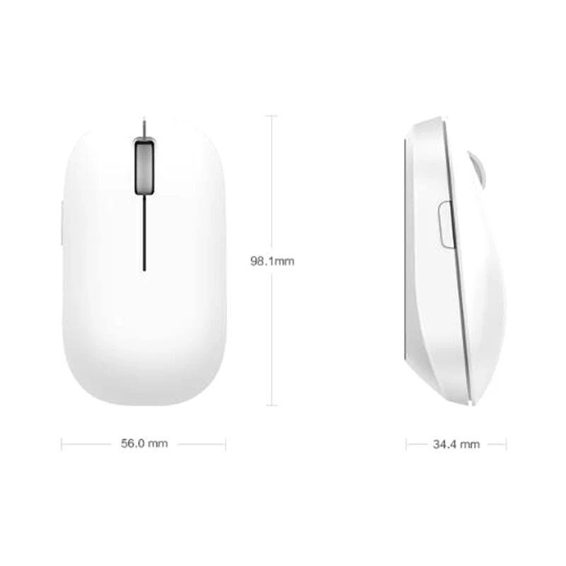 Оригинальная беспроводная мышь Xiaomi Молодежная версия 1200 точек/дюйм 2 4 ГГц