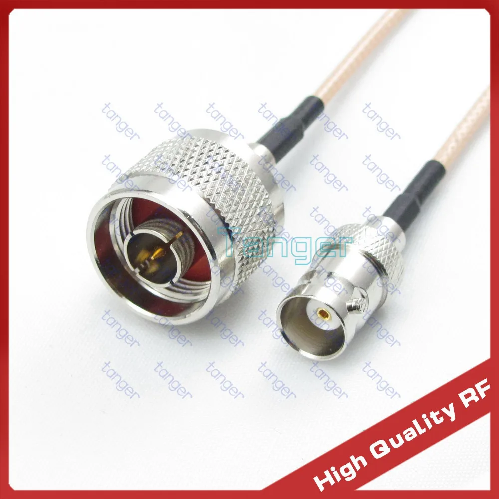 Tanger 3FT N штекер к BNC Гнездовой прямой с RG316 RF коаксиальный отрезок Перемычка кабеля