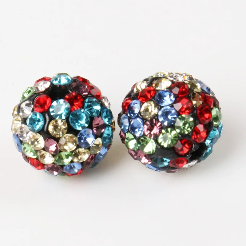 10mm Clay Paved Crystal Disco Rhinestone Ball Shape Beads DIY For Bracelet jewelry making 10pcs/lot