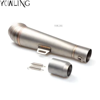 

48.8MM Modified motorcycle exhaust pipe stainless steel fried tube exhaust pipe without sticker with DB-killer